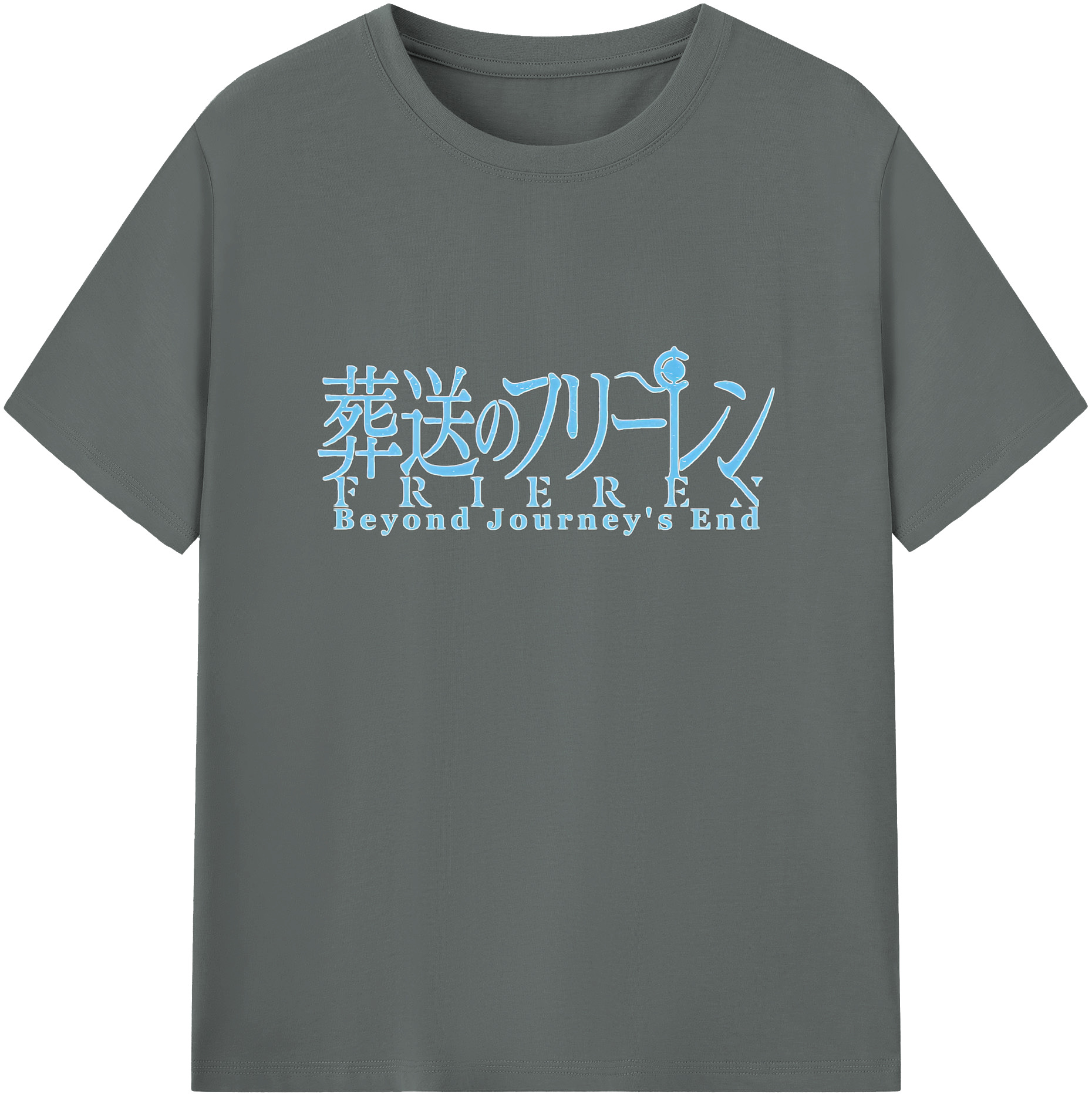 （画像用） 葬送のフリーレン Frieren 綿100％ メンズ半袖Tシャツ｜肌触りやわらか＆通気性